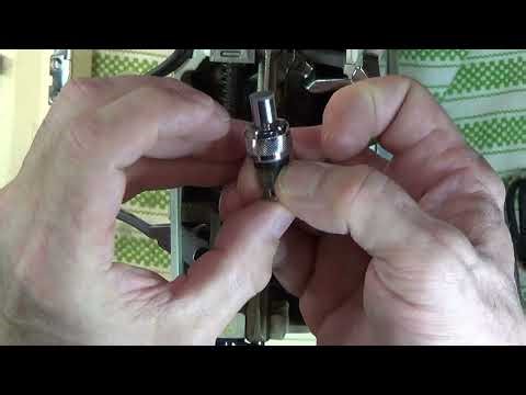 Kenmore Ultra Stitch 12 Presser Foot Pressure Adjustment - Popup Darner