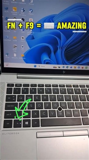 💡 How to Turn On HP Laptop Keyboard Light in Seconds! #Shorts #computertips #pctips