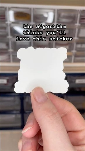 the algorithm thinks you’ll love this sticker #relatablecontent #laptopstickers #vinylstickers