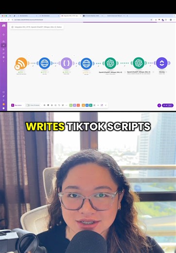 Automate your TikTok scriptwriting with this AI content machine setup. #contentautomation #tiktokgrowth #aiforcreators #make
