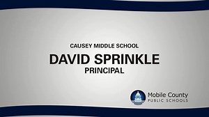 9.4K views · 125 reactions | Mobile County Public Schools welcomes 10 new principals and a new director for the Environmental Studies Center this year. Today, get to know new Causey Middle School Principal David Sprinkle. With a teaching background in special education, he comes to Causey after serving as an assistant principal at Alma Bryant and Mary G. Montgomery high schools and a baseball coach at Alma Bryant. | Mobile County Public Schools | Facebook