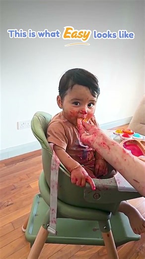 They said start solid..it’ll get easy🤡.. #soildphase #subanjali #babyboy #10monthsold❤️