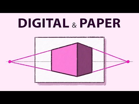 If Vanishing Points are OFF the canvas - 8 techniques