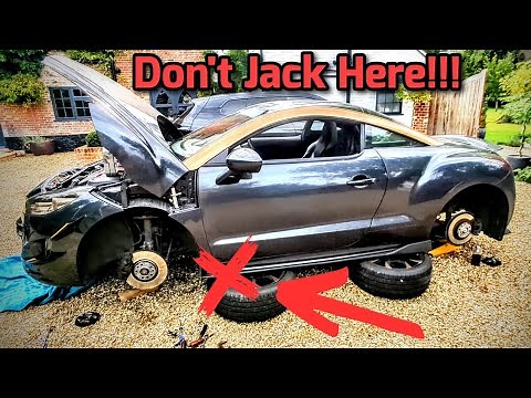 HOW TO JACK UP A PEUGEOT RCZ WITHOUT DAMAGING YOUR JACKING POINTS