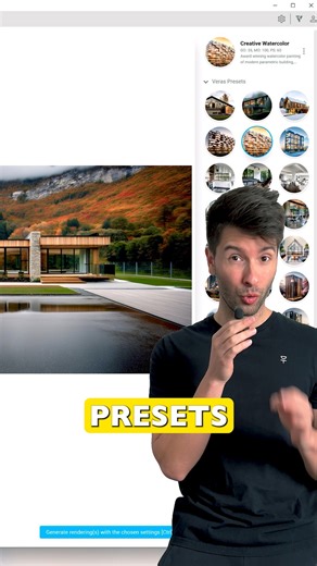 Chaos for ArchDesign | Enscape, Envision & more on Instagram: "30 design ideas in under 10 minutes? 🤯 See how @david_tomic gets it done! 🔗 Link in bio/stories."