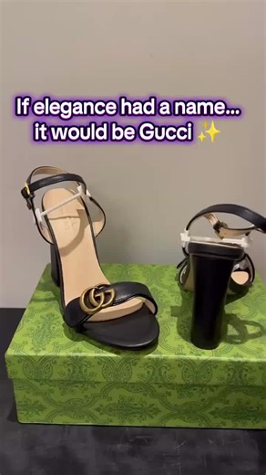 These Gucci heeled sandals are the perfect mix of luxury, elegance, and iconic style 👠✨ From the beautiful finish to the signature Gucci detailing, these heels instantly elevate any outfit. Would you wear them for a night out or a chic daytime look? 💫 #gucci #luxuryfashion #designerheels #fashiontok #luxurylifestyle