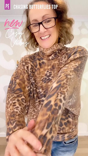 OUR NEWEST BATWING PATTERN IS OUT NOW & 15% OFF PATTERN: Chasing Butterflies Top, Sweater & Jumper. FABRIC: Faux Alpaca from Lush Fabrics Australia STYLE OPTIONS IN VIDEO: Roll neck, full sleeve, length 1 - banded. Watch the full video on our YouTube Channel. This pattern features a draped silhouette that tapers from dramatic batwing to fitted sleeves, creating a chic and comfortable look. It has a generous amount of intentional drape - an integral part of it’s distinctive style. Choose from thr