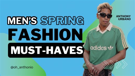 Watch Men’s Spring Fashion Finds on Amazon Live