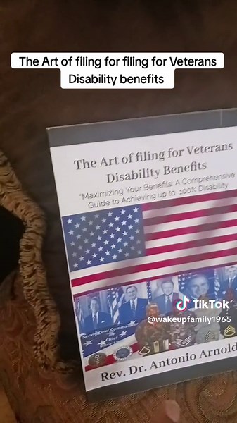 The Art of filing for filing for Veterans Disability Benefits by Dr. Antonio Arnold #disabledveterans #veterans #army #airforce #navy #spaceforce #marines #coastguard