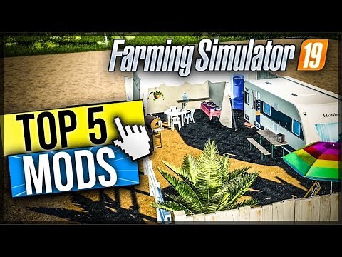 FS19- TOP 5 FARMING MODS #3 | UNE NOUVELLE MAISON ?