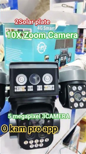 2 Solar plet O KAm Pro App 5mp Ip Camera 3PTZ Camera 4k quality