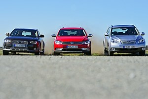 Offroad-Kombis: A4 Allroad, Subaru Outback und Passat Alltrack - AUTO BILD
