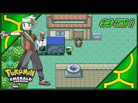 Pokemon Emerald Walkthrough Part 1: The Champ Invades Hoenn Again! Time to Choose Peoples!