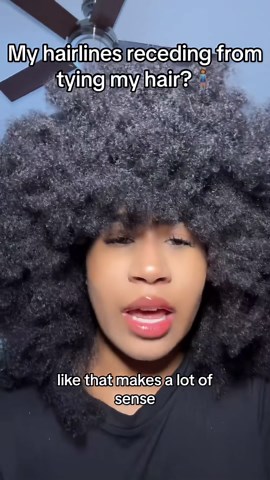 Simple routine for healthy Afro hair edges