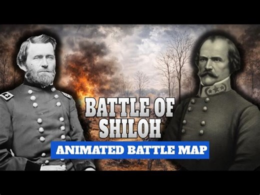 Battle of Shiloh | Full Animated Battle Map | Lucas Wilder, PhD