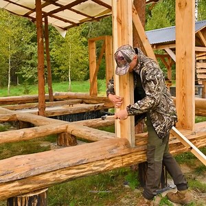 constructing my ideal large log home from the ground up. | Craft Man
