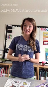 10K views · 15 reactions | Visual aids are an effective way to teach students social norms, skills, and routines. This set of step by step visual aid cards are perfect for following 2 very important bathroom routines: using the toilet and washing your hands. Learn more here >> https://www.mrsdscorner.com/free-bathroom-visuals-for-the-special-ed-classroom/ | Mrs. D's Corner | Facebook