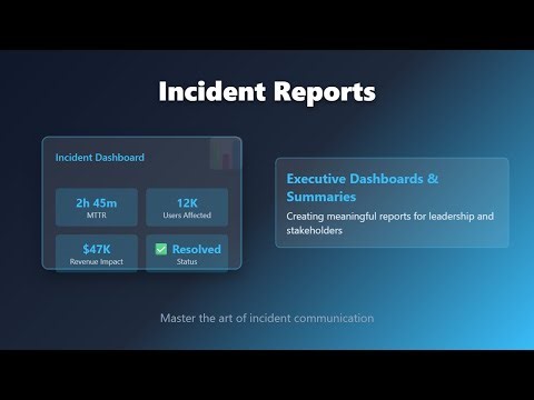 Incident Reports: Executive Dashboards Guide