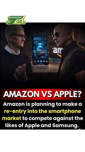 🚨Amazon re-entering smartphones. Category disruption incoming.👏🏻