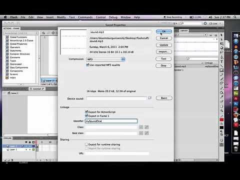 How to add Sound In Adobe Flash CS5