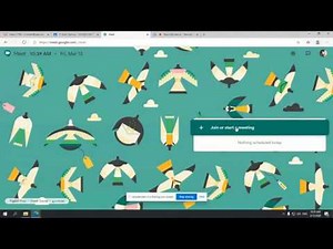 Google Meet (how to start a meeting 2020)