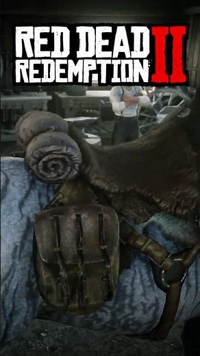 COUGAR MCCLELLAND Trapper Saddle Crafting Guide! #RDR2 #Shorts