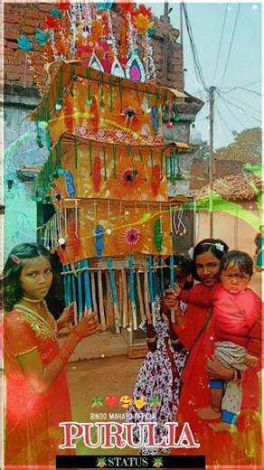 Thakre Jotha Ashbi Makare !! Tusu Geet !! Purulia Status #trendingshorts #viralvideo #status