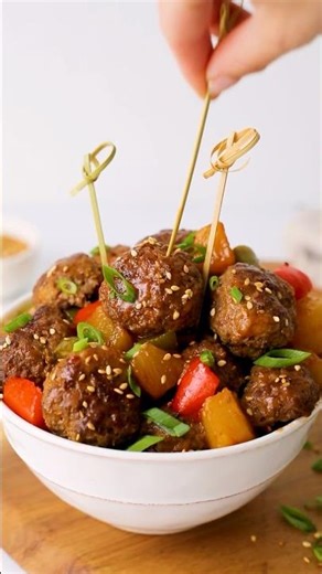 Marukan Crockpot Hawaiian Meatballs