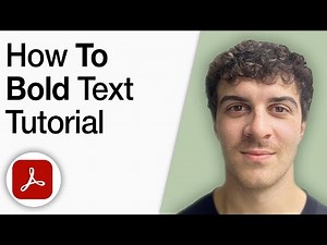How to Bold Text in Adobe Acrobat Tutorial [2025 Full Guide]
