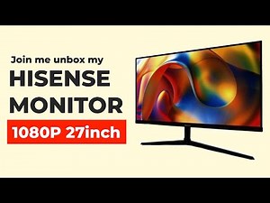 Hisense N3F 27Inch Monitor and Here's My HONEST Review