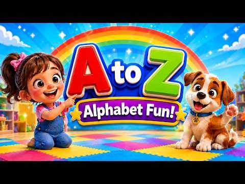 ABC Learning A to Z for Kids | Alphabet Fun with Colorful Pictures