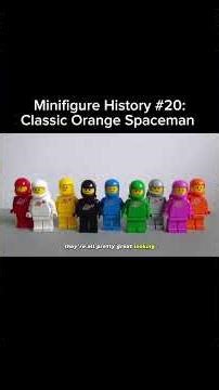 Lego Minifigure History #20 - Classic Orange Spaceman