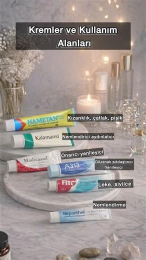 Bu tarz içeriklerin devamı için yorumlara evet yazın 🪶 kremlerin datayları açıklamada.. 🩵