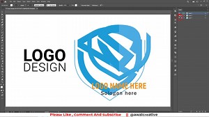 S shield Logo Design In illustrator 💥 Logo Design : https://tinyurl.com/mttem39w 💥 Business Card : https://tinyurl.com/h4xpeyjr #LogoDesign #AdobeIllustrator #GraphicDesign #LetterLogo #LogoTutorial #IllustratorTutorial #BeginnerDesign #AdobeCreativeCloud #DesignTips #LogoCreation #Awalcreative #letterlogo #Awal | Awal Creative