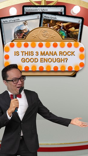 68K views · 493 reactions | Do 3-Mana Rocks Still Suck? How good does a 3-mana rock need to be? Does this make the cut? #gameknights #thecommandzone #edh #mtgedh #mtg #mtgaddicts #mtgcommunity #mtgcommander #mtglife #mtgtiktok #mtgshorts #mtgreels #commander #commandzone #magicthegathering #finalfantasy #warringtriad #manarock #joshleekwai #jimmywong | The Command Zone Podcast | Facebook