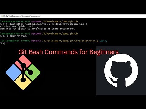 Git Bash Commands for Beginners | Git Command Tutorial