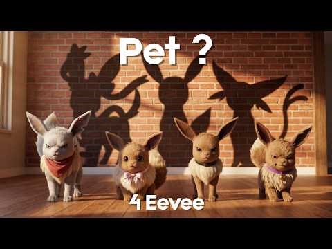 I Simulated 4 Eevee Pets in Real Life | Raising The Eevee Squad