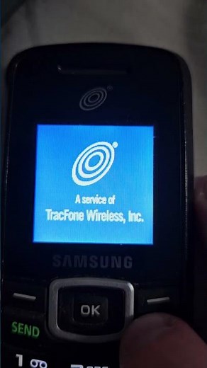 Samsung T105G (TracFone) Startup and Shutdown