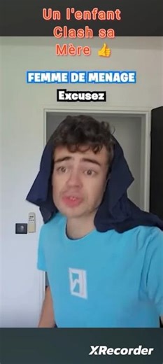 Un enfant clash sa mère 👍