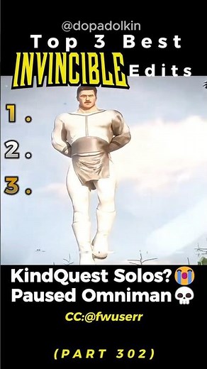 Ranking the Best Invincible Edits PART 302