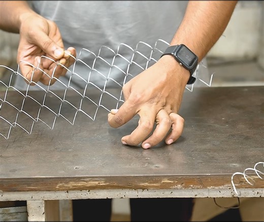 Make your own mesh making machine from scratch #Home-Made #Tool #DIY | Be Creative