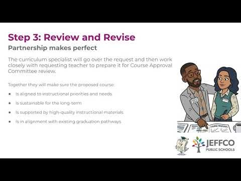 Module 1: Jeffco Course Request & Approval Process — Overview