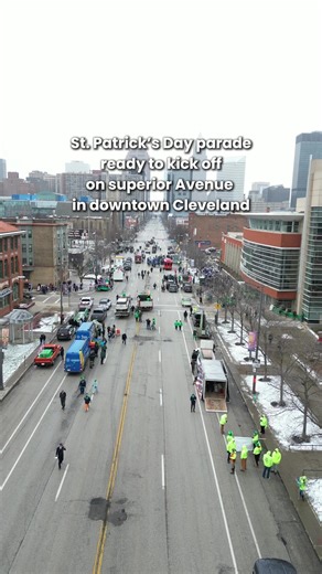 Downtown Cleveland comes alive as the St. Patrick’s Day Parade 2026 gears up on Superior Ave. Video: Josh Duke, Cleveland.com
