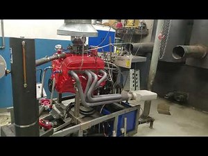 John Chapman's 302 Chevy engine