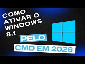 Activating Windows 8.1 via CMD in 2026