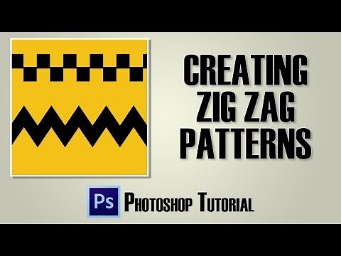 Zig Zag Patterns with Photoshop