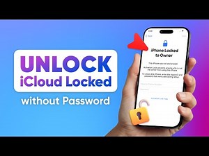 How to Unlock iCloud Locked iPhone Without Apple ID Password [2025 Guide]
