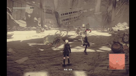 《尼尔》游戏实况——再次遇到“Adam”的诞生，不过这次比一开始好打多了( • ̀ω•́ )