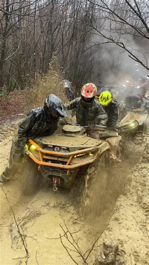 ATV Adventure: Outlander and Renegade Get Stuck