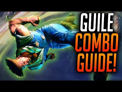 STREET FIGHTER 6 GUILE COMBOS! Starter Combo Guide